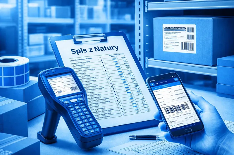 Prawidłowy arkusz spisu z natury i proces optymalizacji inwentaryzacji w firmie